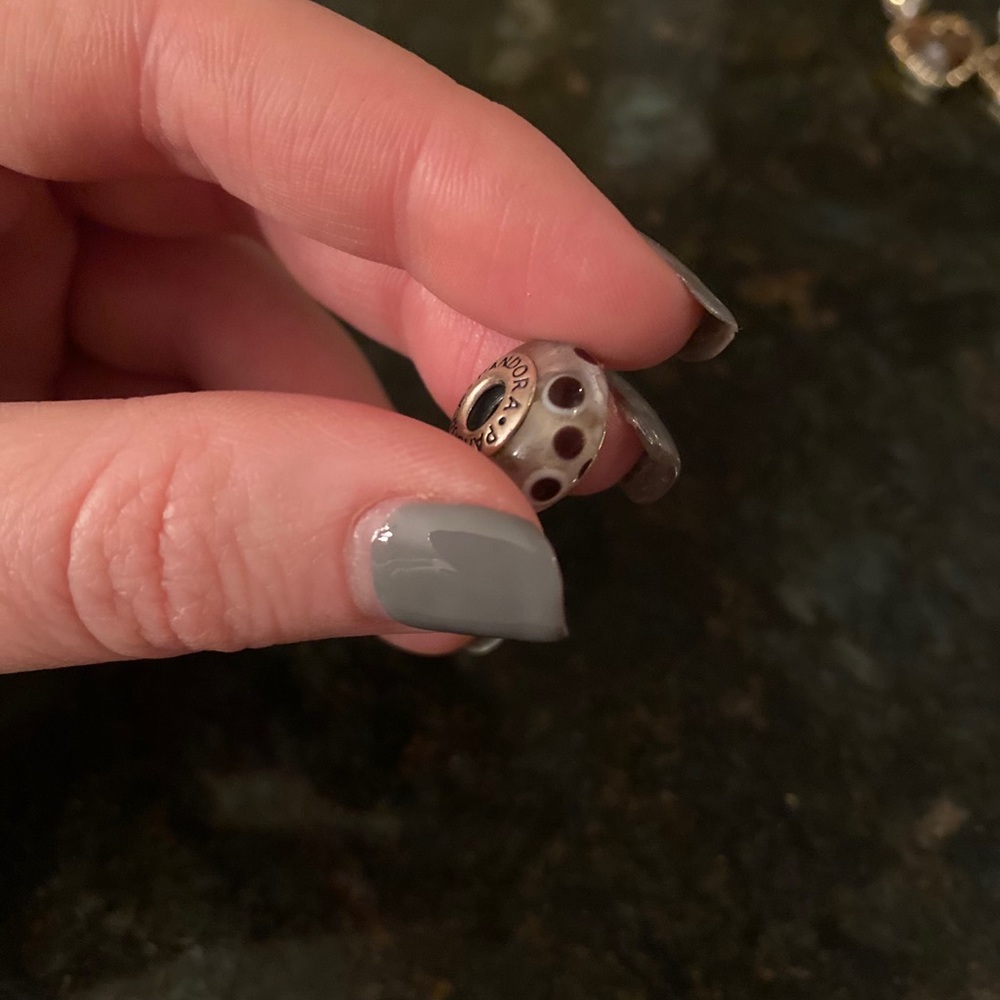 Polka dot Pandora charm-  bundle for discount